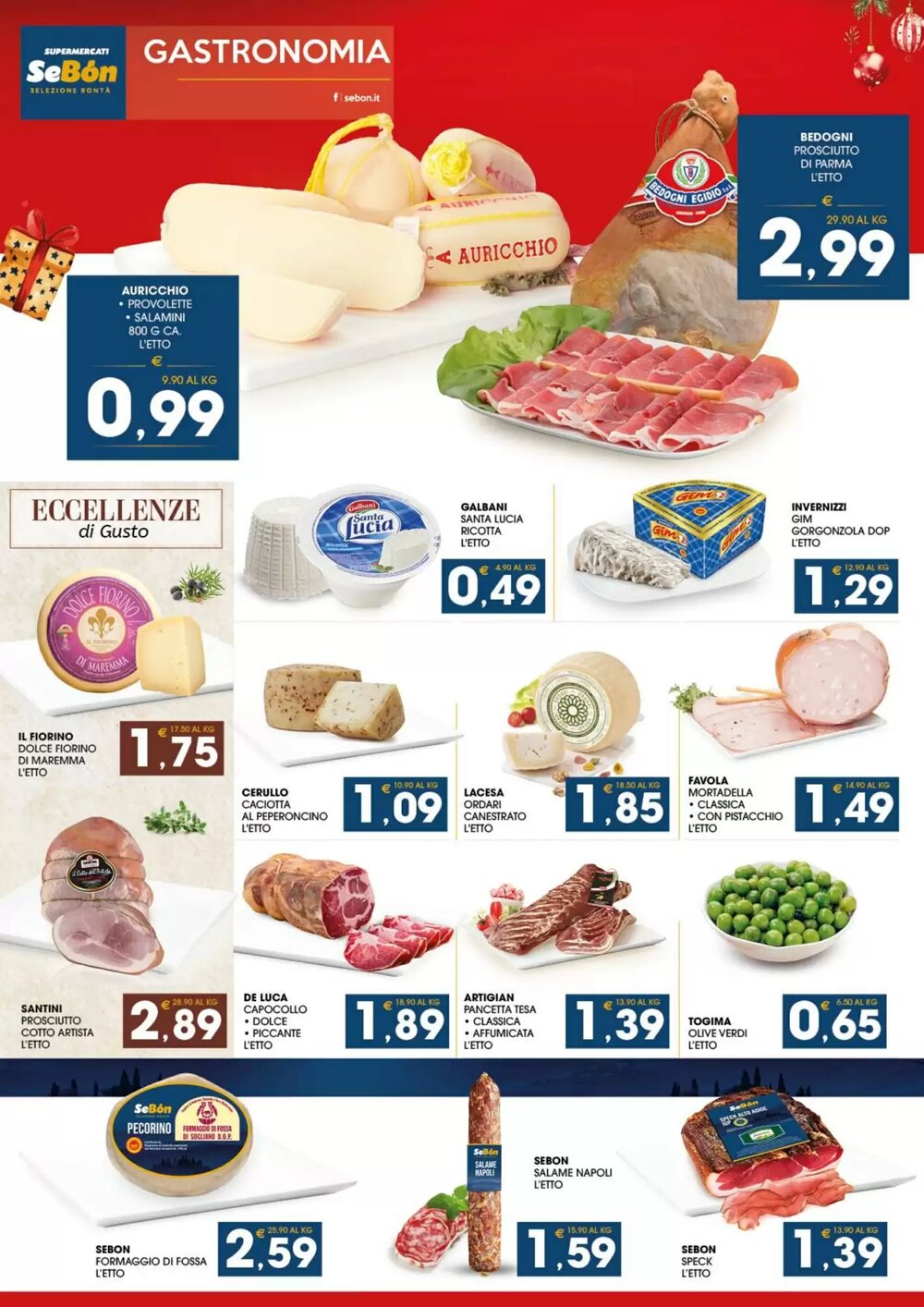 Volantino promozionale SeBón Supermercati  valide dal 15/12/2025 - Pagina 8.