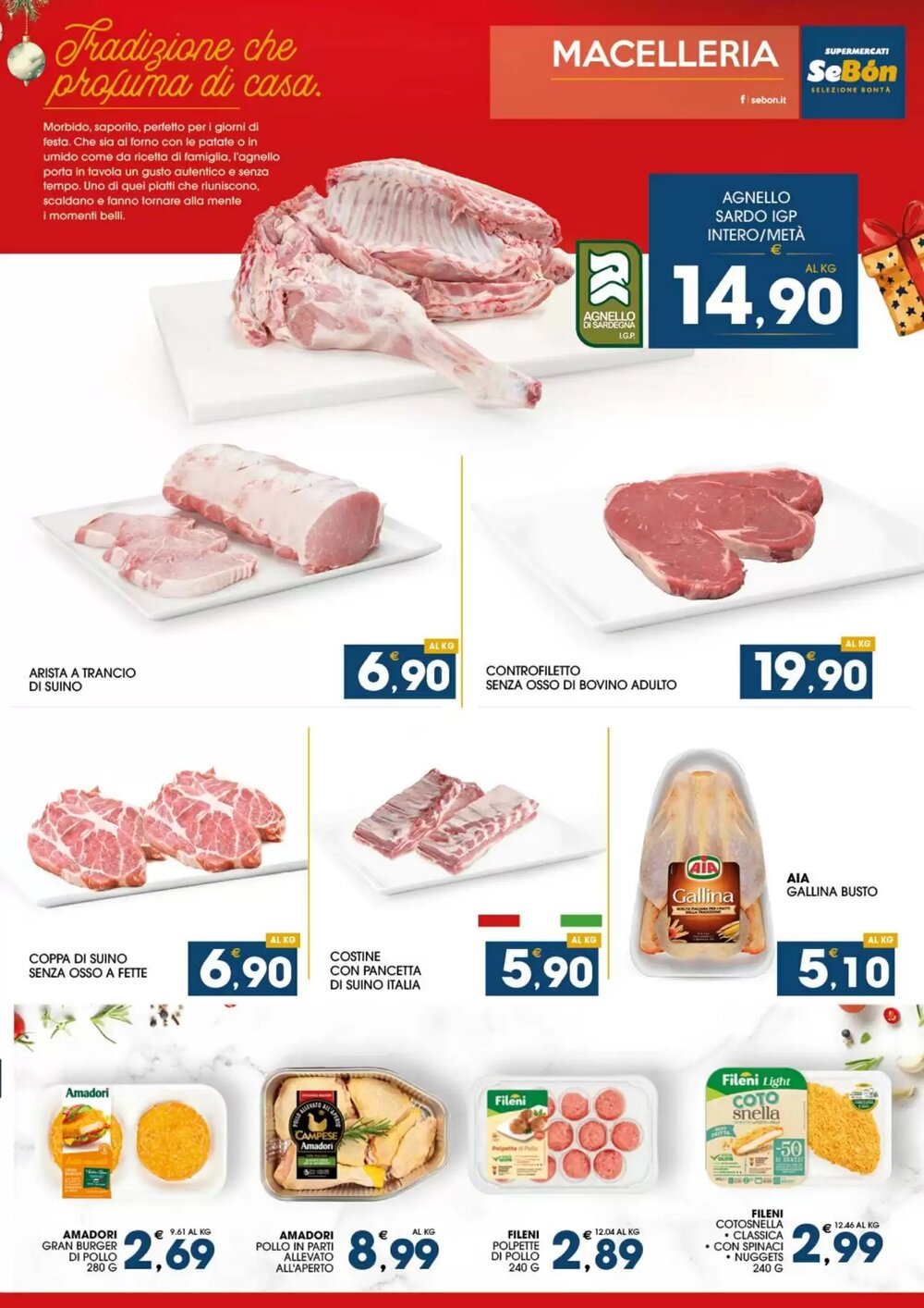 Volantino promozionale SeBón Supermercati  valide dal 15/12/2025 - Pagina 9.