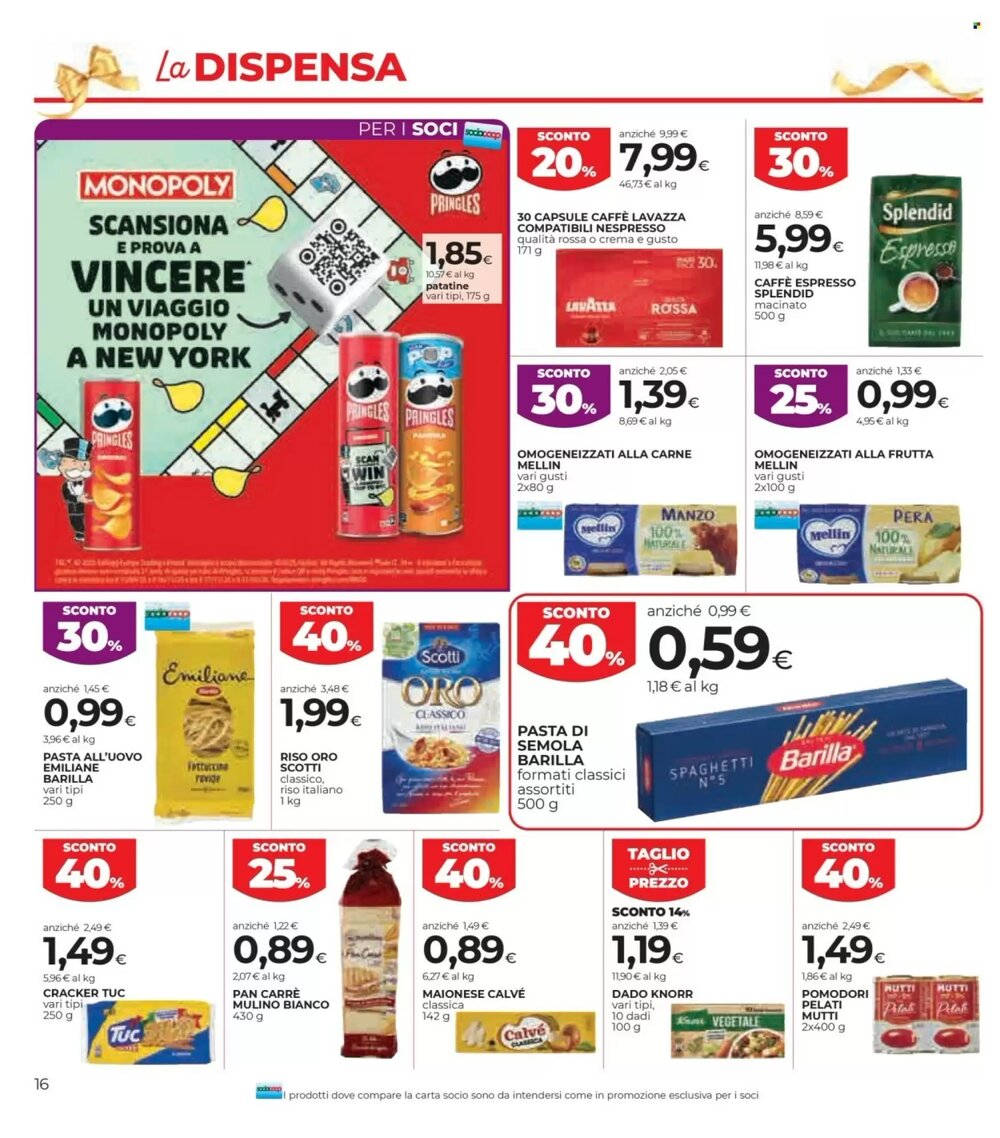 Volantino promozionale Coop  valide dal 15/12/2025 - Pagina 16.