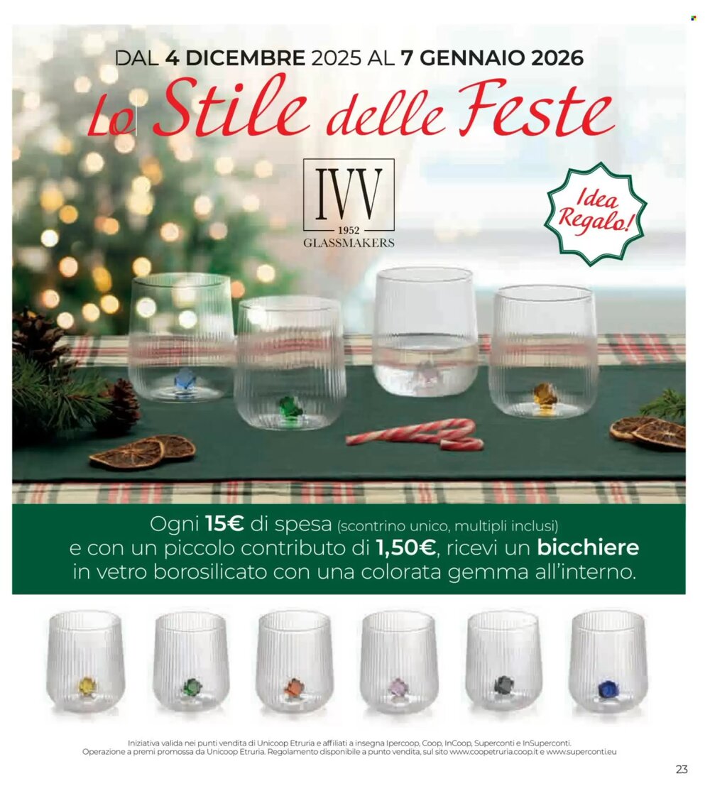 Volantino promozionale Coop  valide dal 15/12/2025 - Pagina 23.