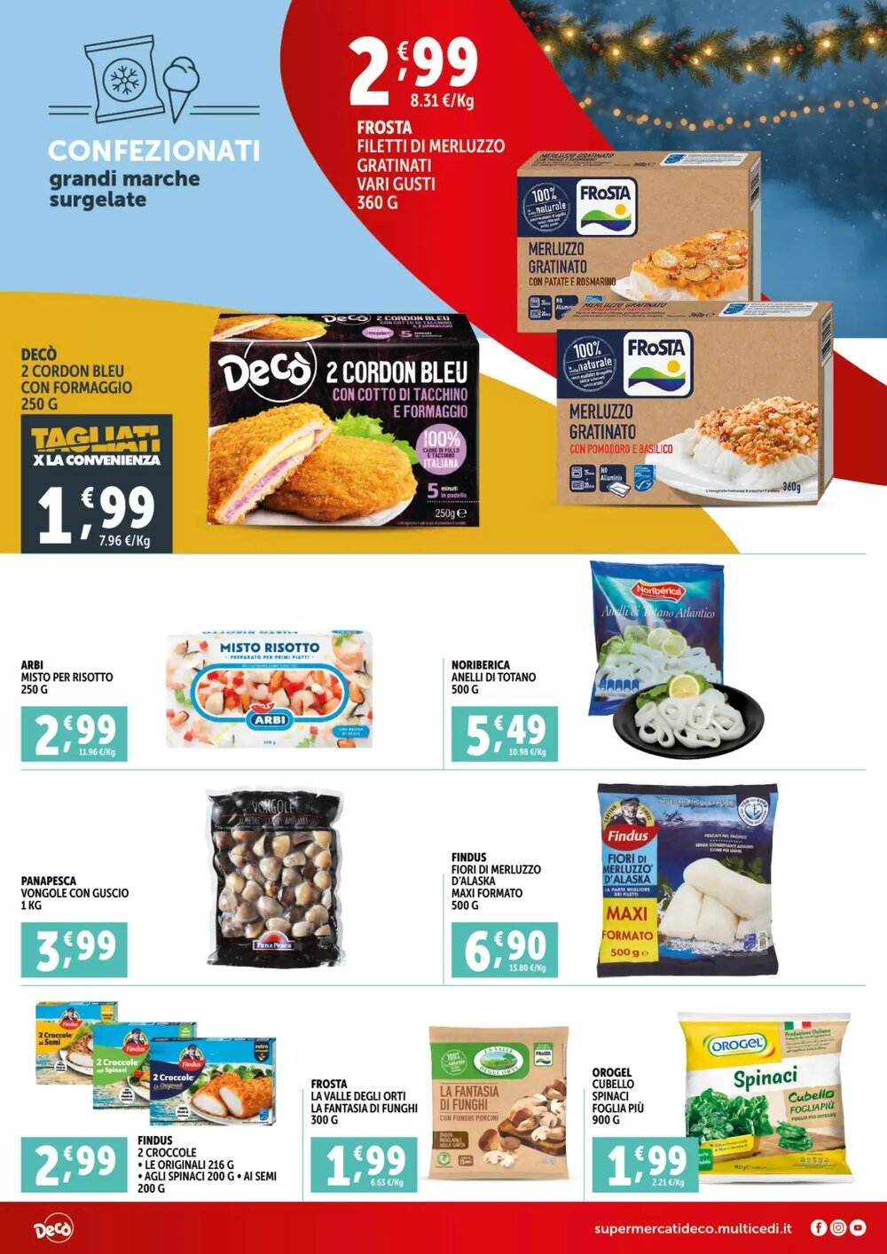 Volantino promozionale Deco Superfreddo  valide dal 15/12/2025 - Pagina 10.