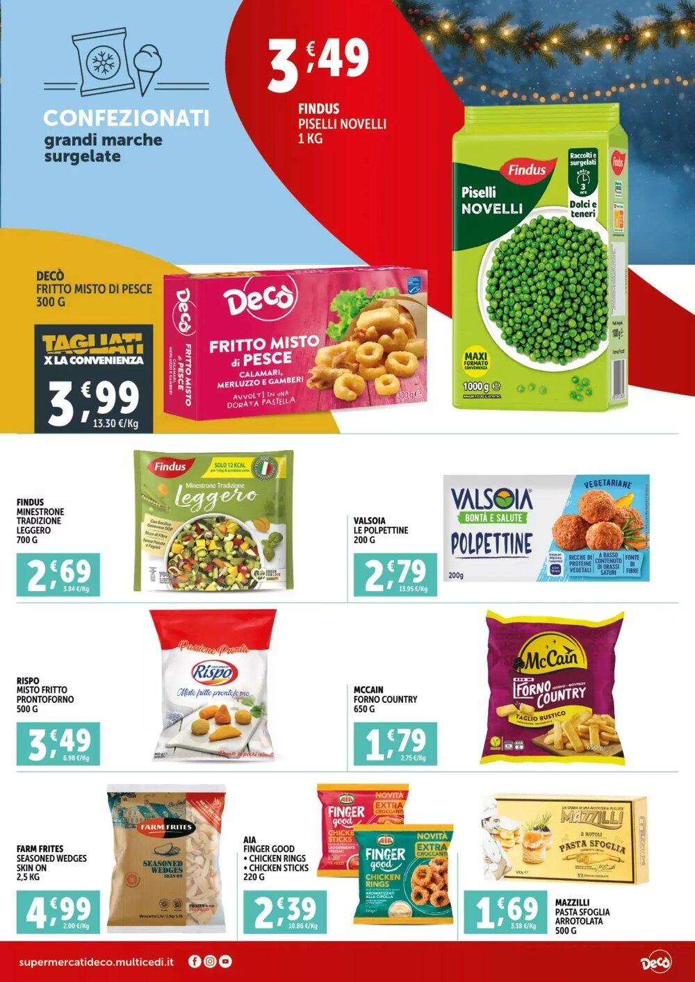 Volantino promozionale Deco Superfreddo  valide dal 15/12/2025 - Pagina 11.