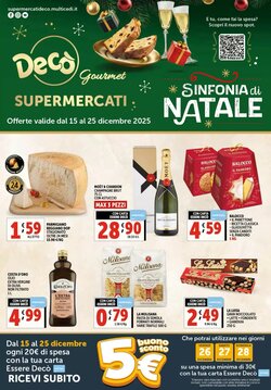 Volantino promozionale Gourmet Déco  valide dal 15/12/2025
