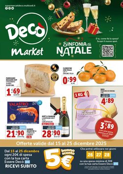 Volantino promozionale Deco Market  valide dal 15/12/2025
