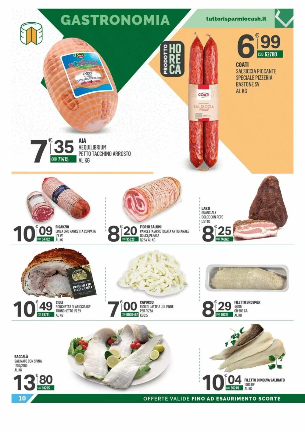 Volantino promozionale Tutto Risparmio Cash&Carry  valide dal 15/12/2025 - Pagina 10.