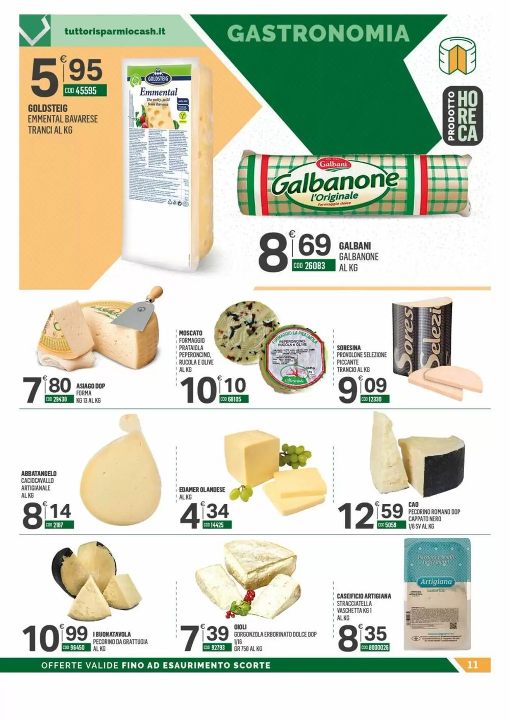 Volantino promozionale Tutto Risparmio Cash&Carry  valide dal 15/12/2025 - Pagina 11.