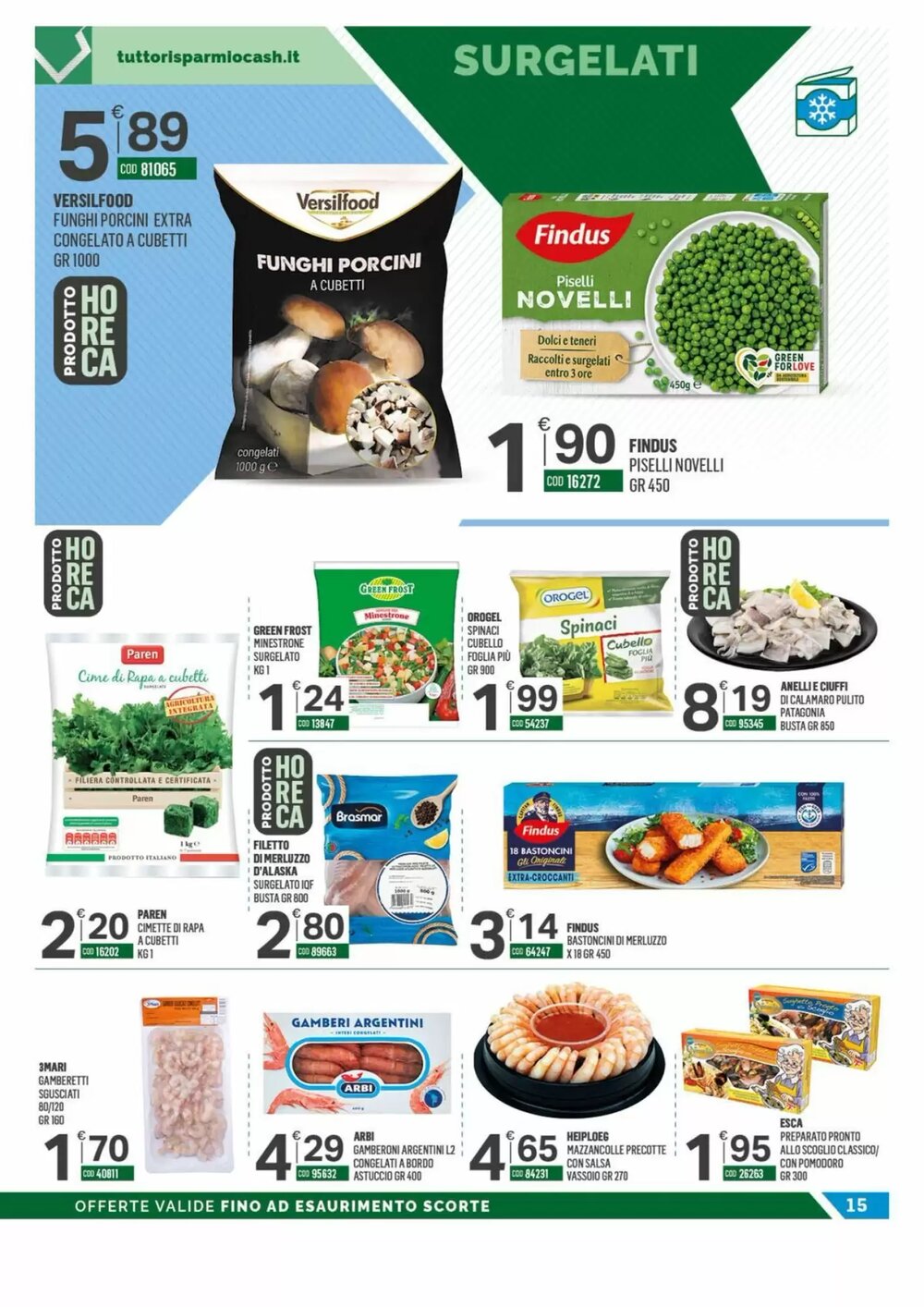 Volantino promozionale Tutto Risparmio Cash&Carry  valide dal 15/12/2025 - Pagina 15.