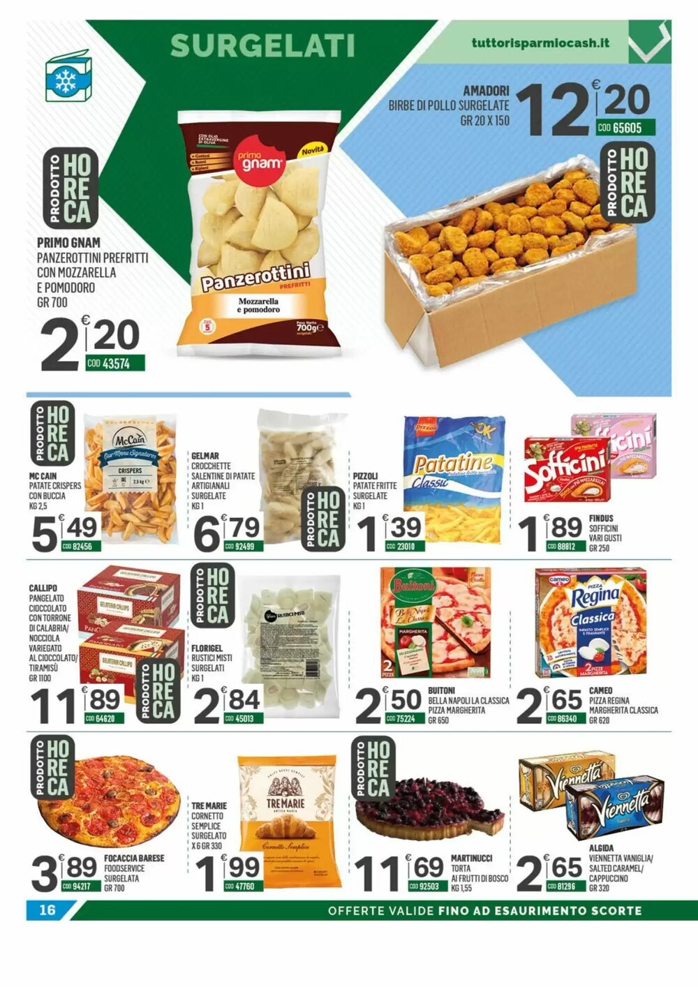 Volantino promozionale Tutto Risparmio Cash&Carry  valide dal 15/12/2025 - Pagina 16.