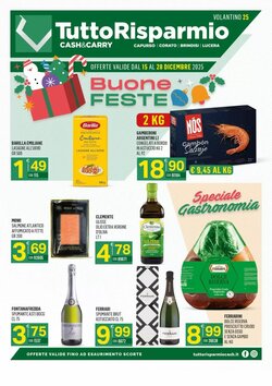 Volantino promozionale Tutto Risparmio Cash&Carry  valide dal 15/12/2025
