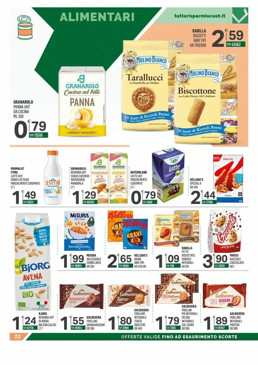 Volantino promozionale Tutto Risparmio Cash&Carry  valide dal 15/12/2025 - Pagina 22.