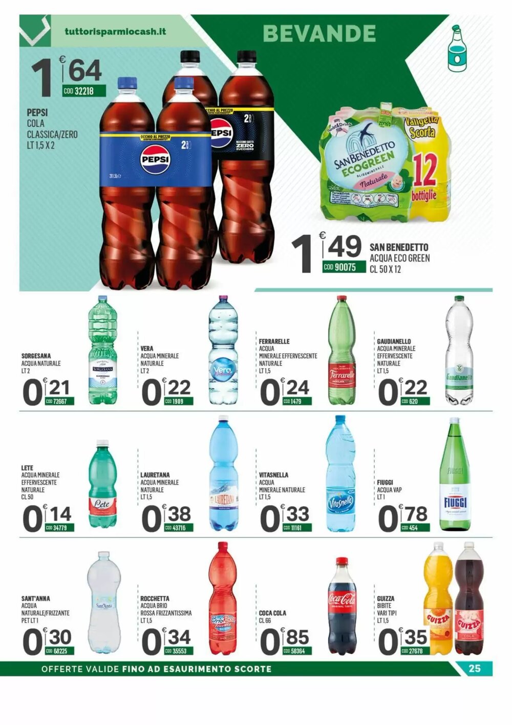 Volantino promozionale Tutto Risparmio Cash&Carry  valide dal 15/12/2025 - Pagina 25.