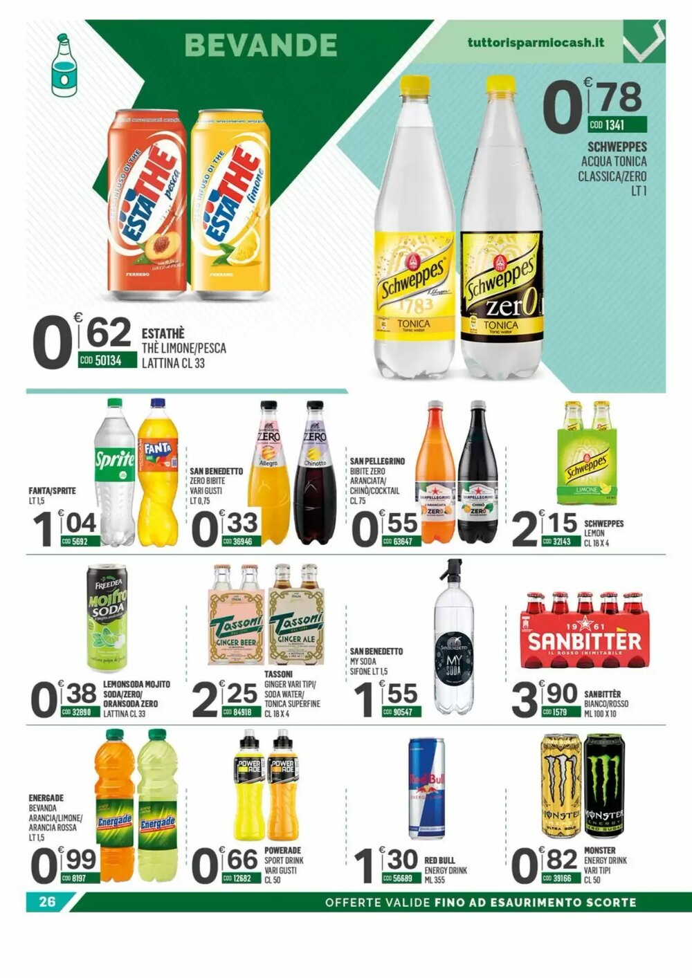 Volantino promozionale Tutto Risparmio Cash&Carry  valide dal 15/12/2025 - Pagina 26.
