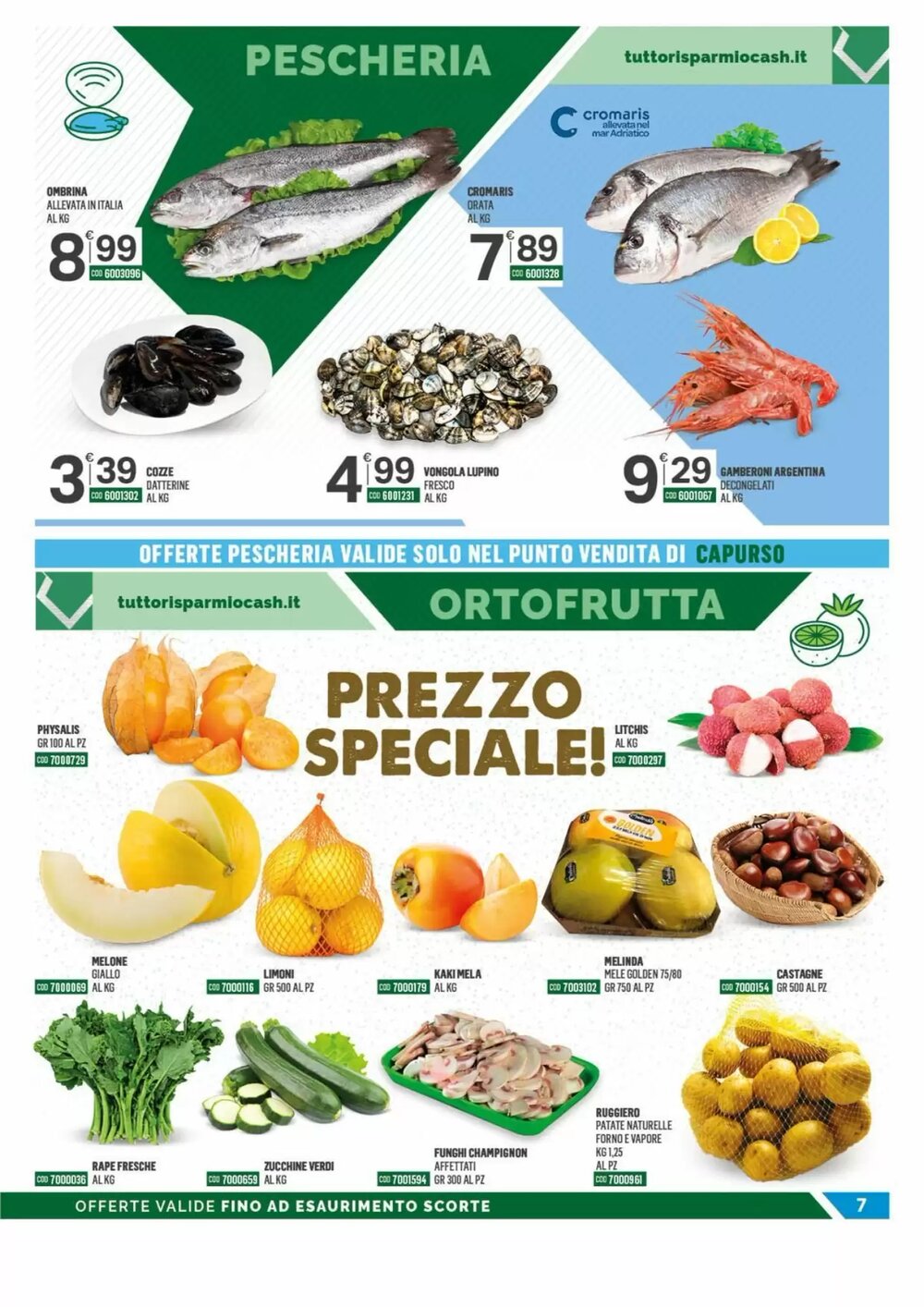 Volantino promozionale Tutto Risparmio Cash&Carry  valide dal 15/12/2025 - Pagina 7.