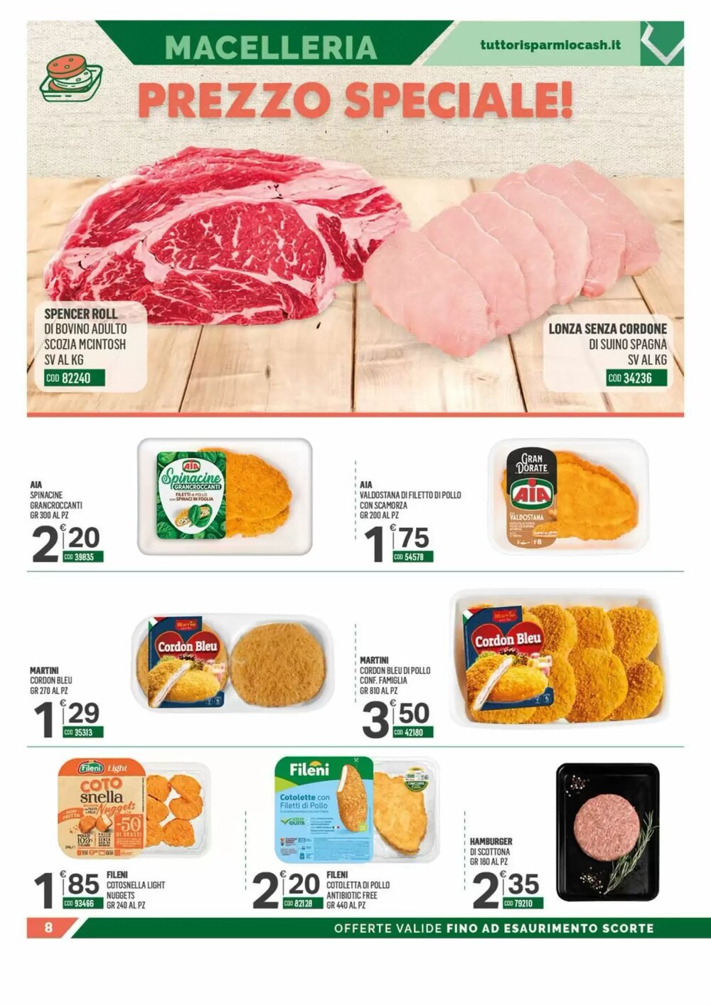 Volantino promozionale Tutto Risparmio Cash&Carry  valide dal 15/12/2025 - Pagina 8.