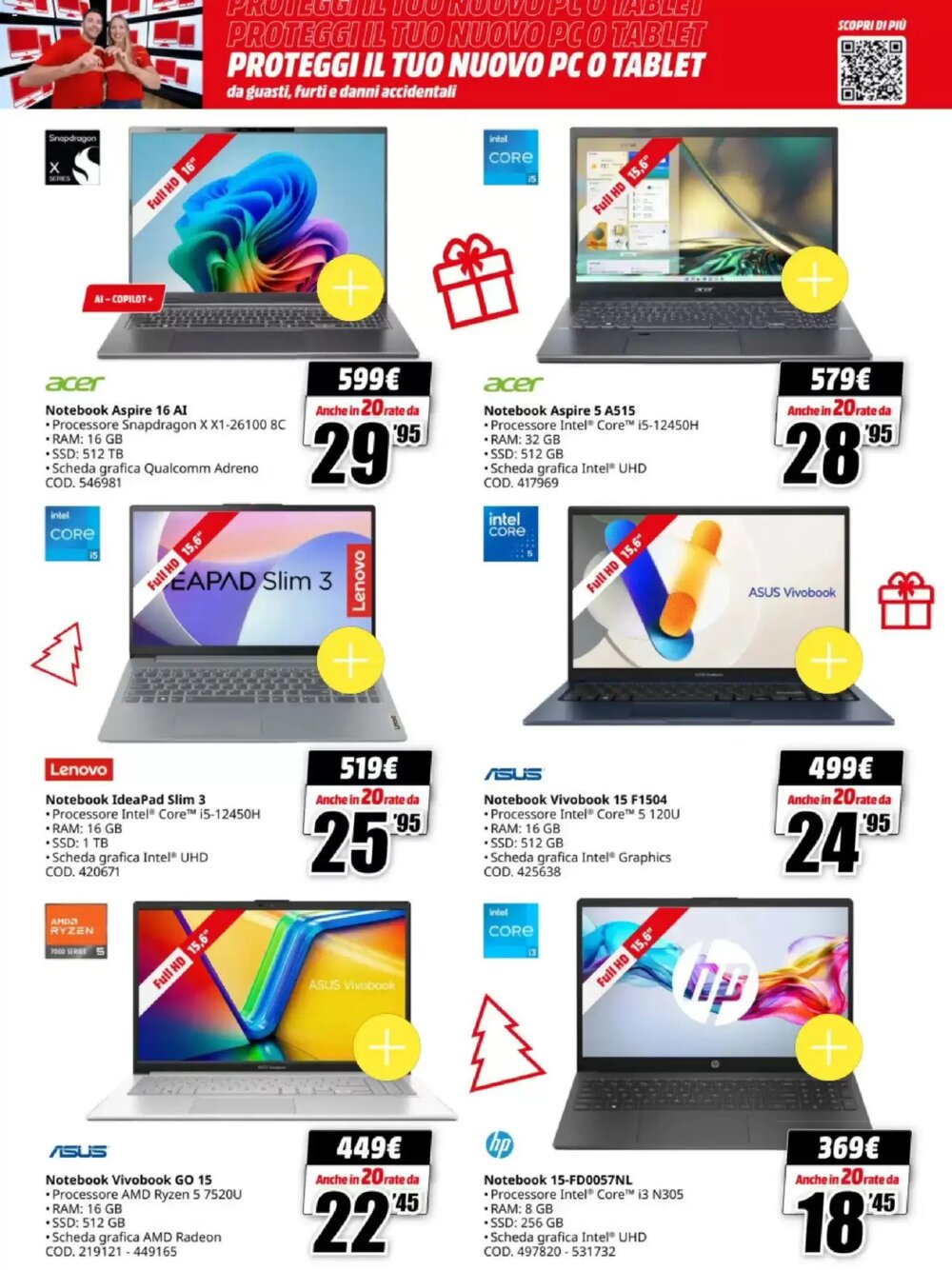 Volantino promozionale MediaWorld  valide dal 15/12/2025 - Pagina 12.