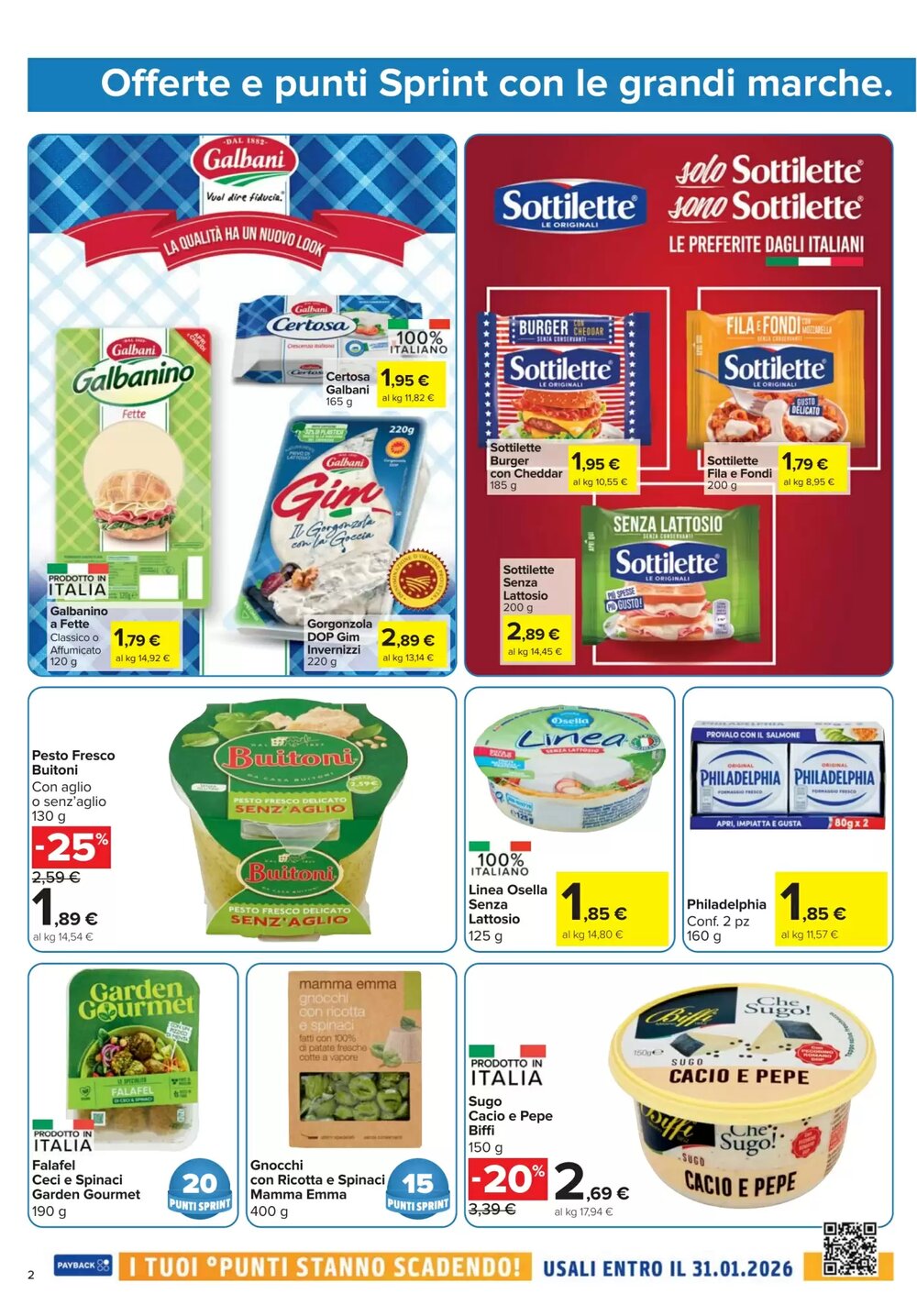 Volantino promozionale Carrefour Market  valide dal 16/12/2025 - Pagina 2.