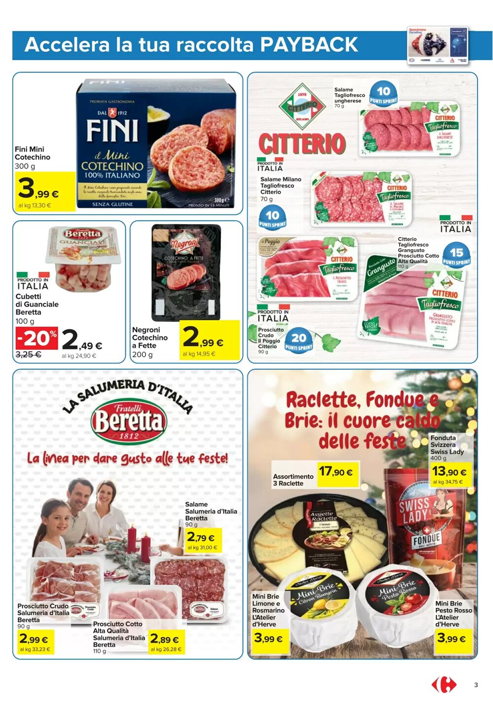 Volantino promozionale Carrefour Market  valide dal 16/12/2025 - Pagina 3.