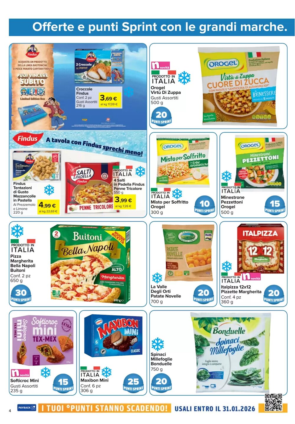 Volantino promozionale Carrefour Market  valide dal 16/12/2025 - Pagina 4.