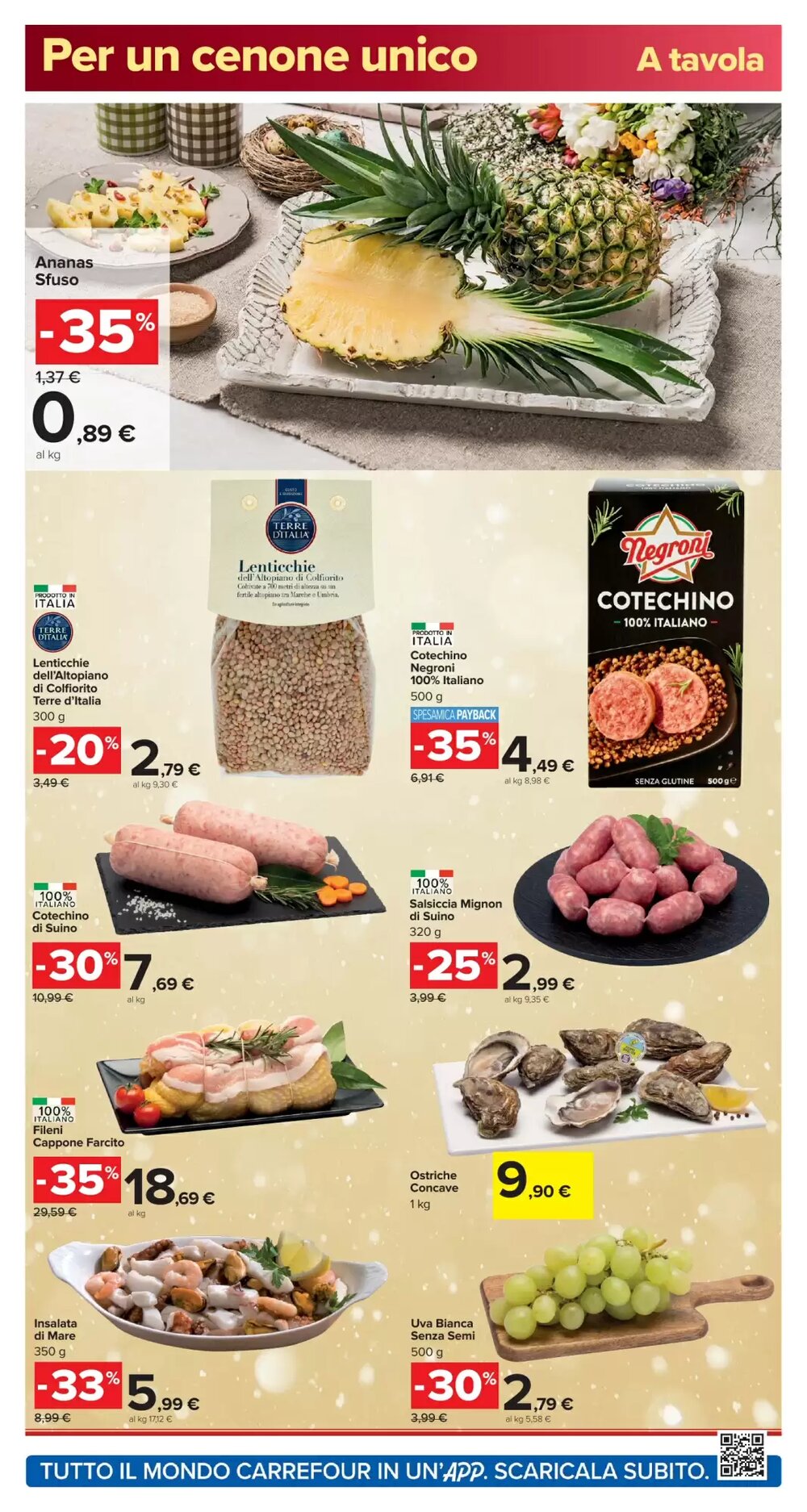 Volantino promozionale Carrefour Market  valide dal 16/12/2025 - Pagina 18.