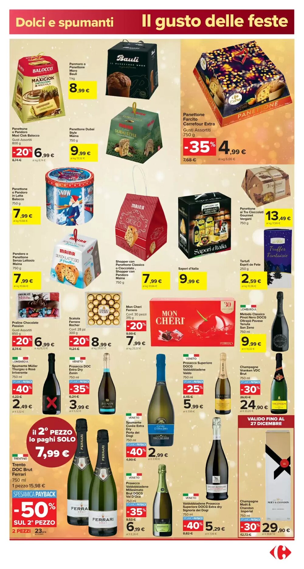 Volantino promozionale Carrefour Market  valide dal 16/12/2025 - Pagina 3.