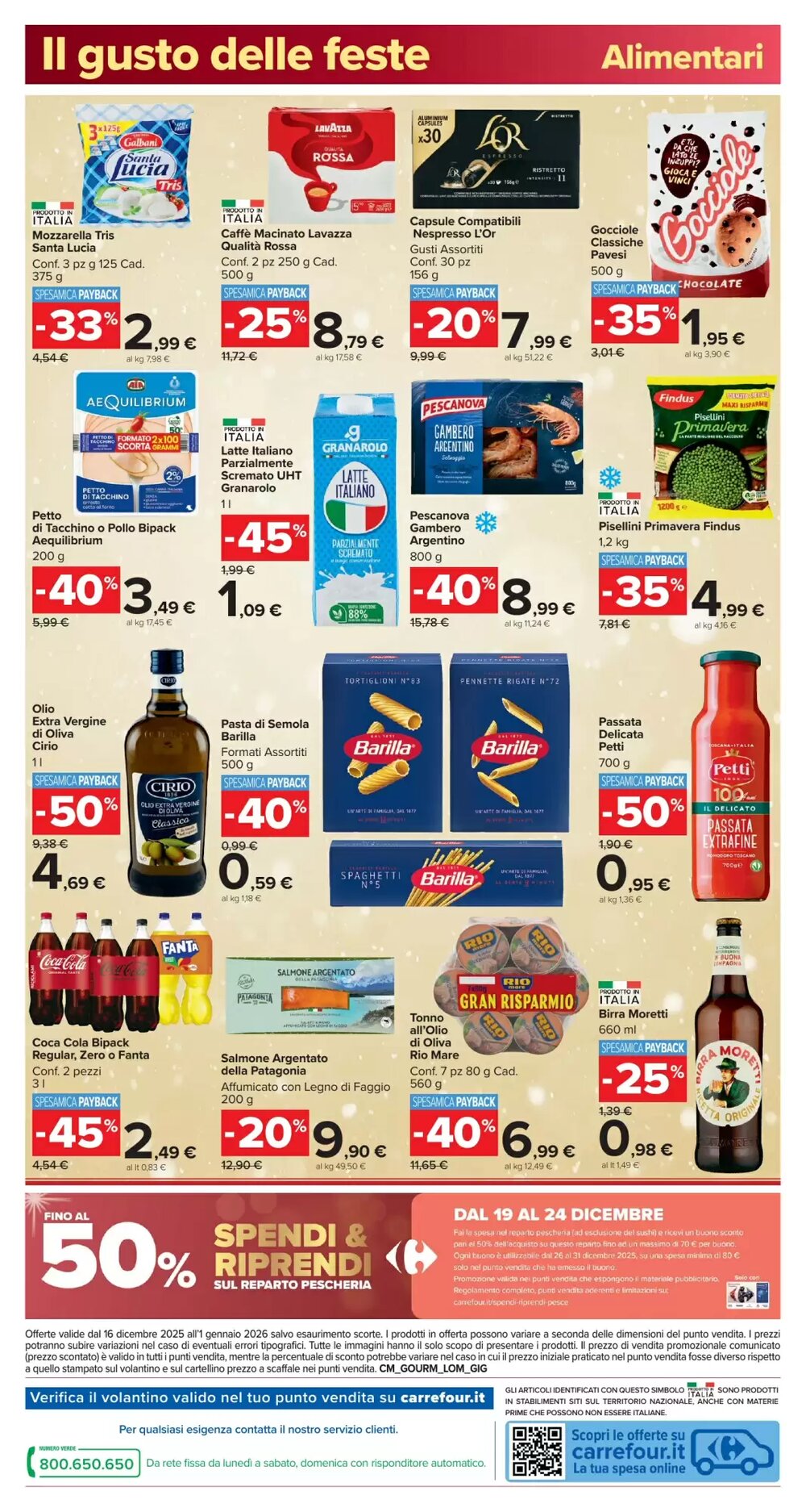 Volantino promozionale Carrefour Market  valide dal 16/12/2025 - Pagina 32.