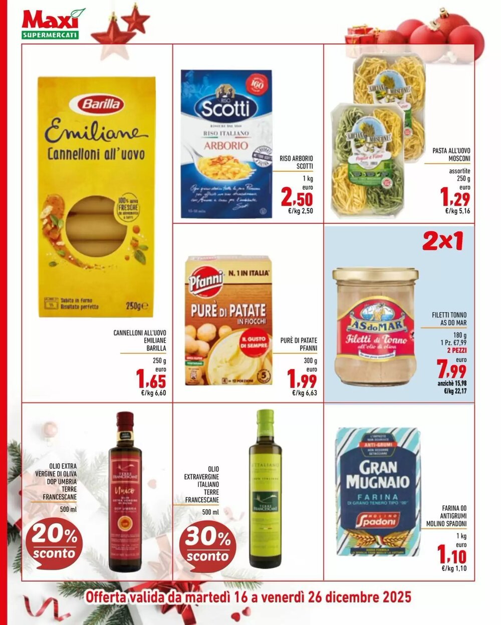 Volantino promozionale Maxi Supermercati  valide dal 16/12/2025 - Pagina 10.