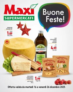 Volantino promozionale Maxi Supermercati valide dal 16/12/2025