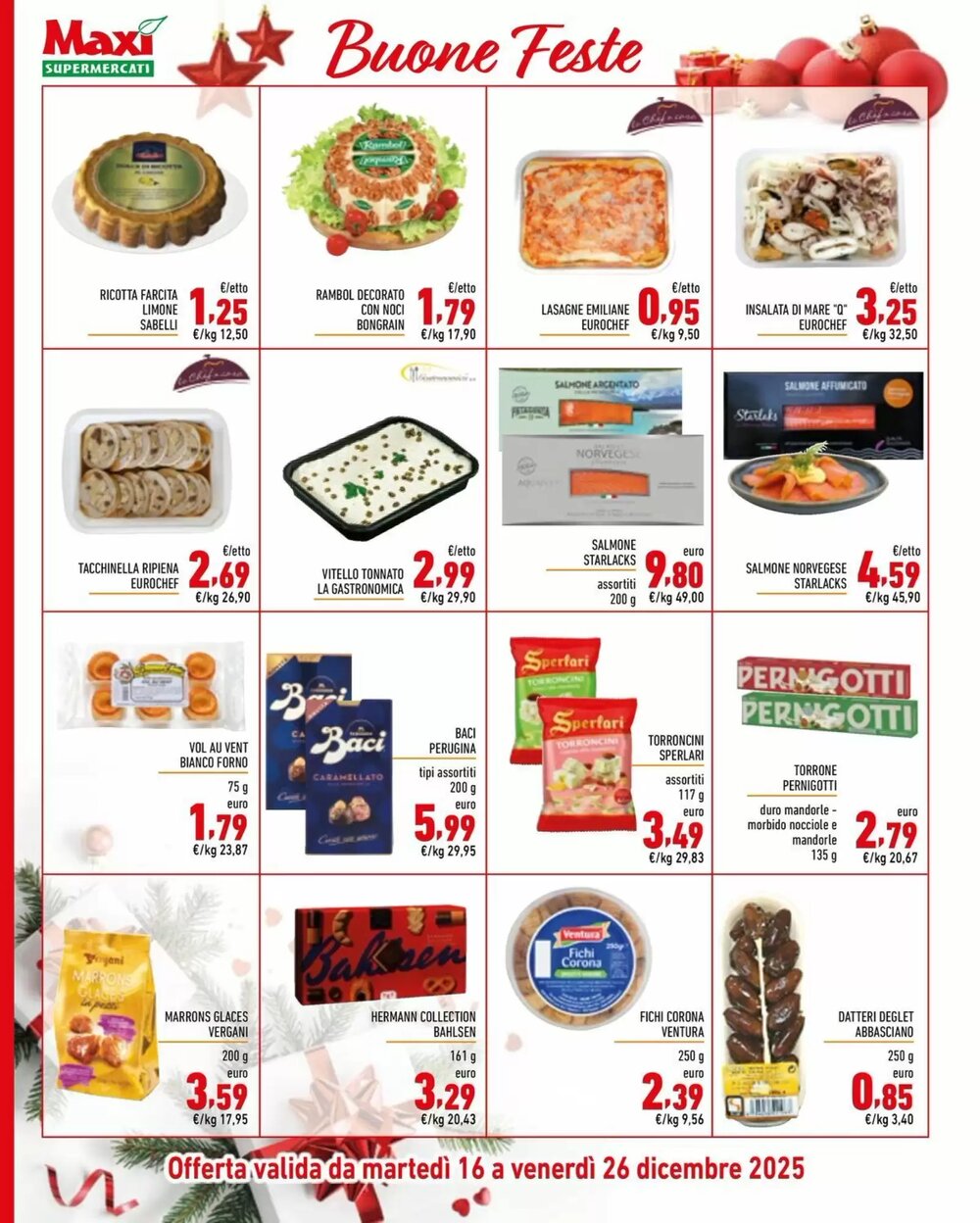 Volantino promozionale Maxi Supermercati  valide dal 16/12/2025 - Pagina 2.