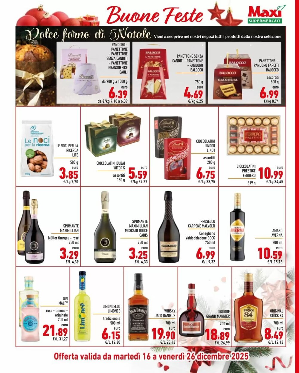 Volantino promozionale Maxi Supermercati  valide dal 16/12/2025 - Pagina 3.
