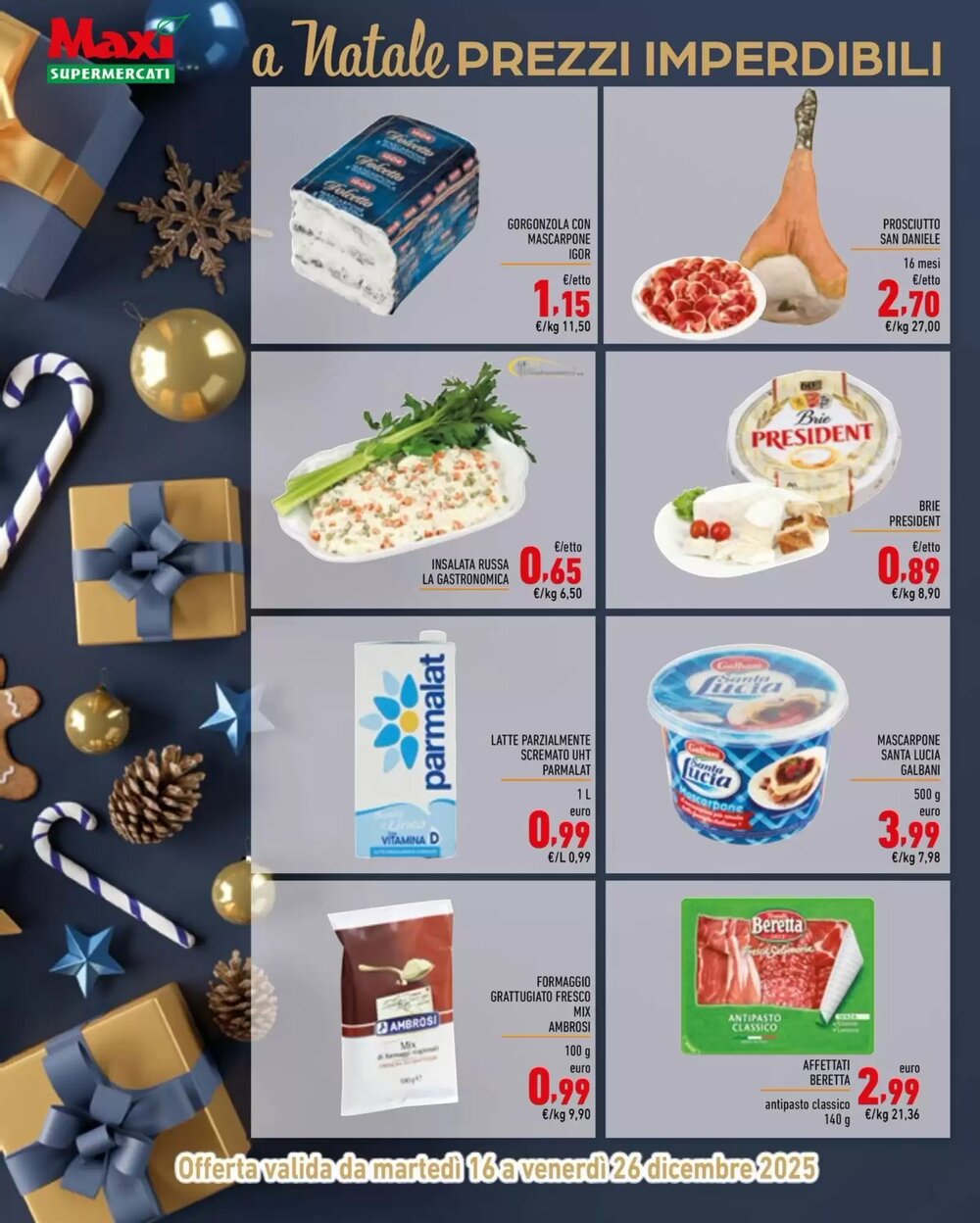Volantino promozionale Maxi Supermercati  valide dal 16/12/2025 - Pagina 4.
