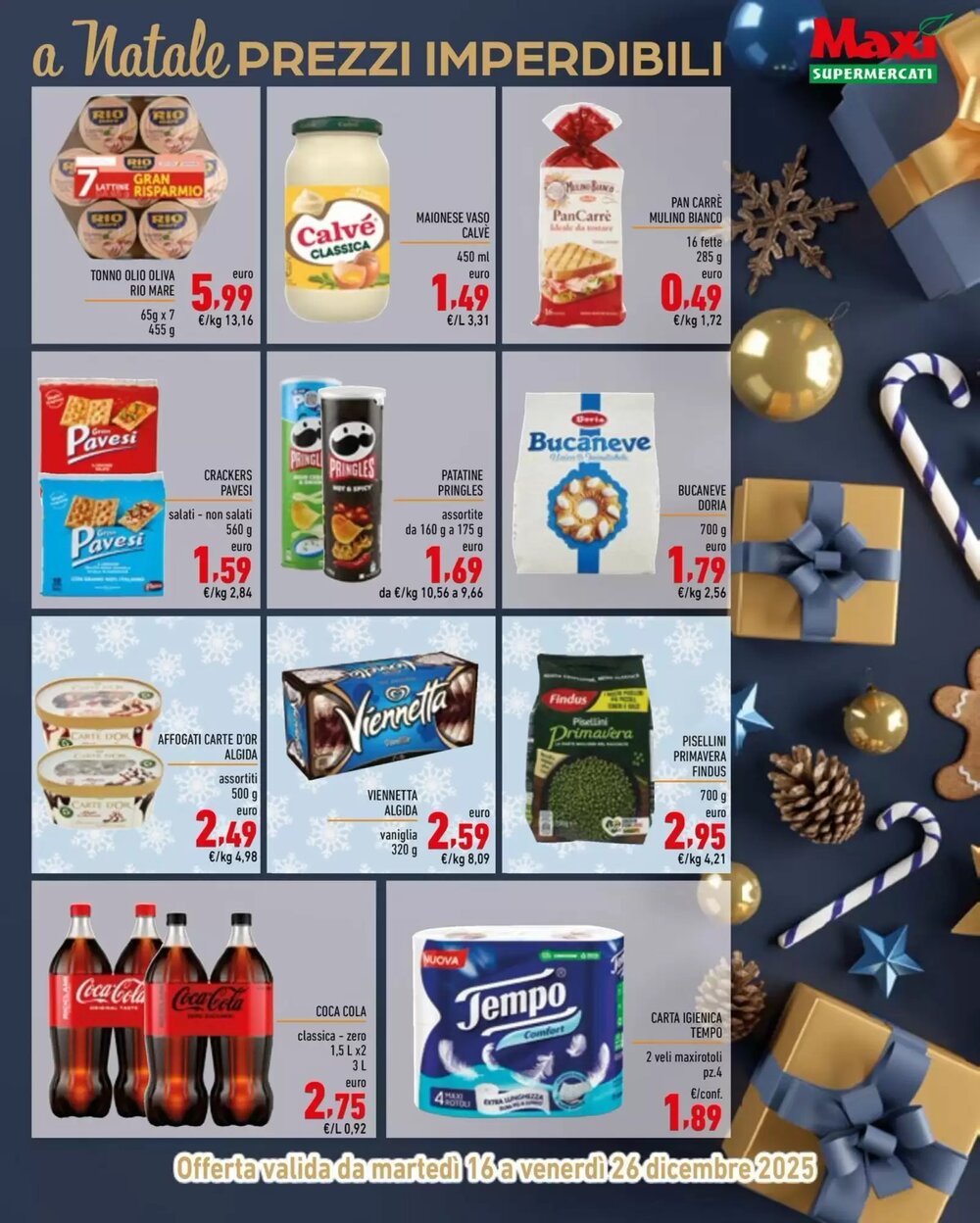 Volantino promozionale Maxi Supermercati  valide dal 16/12/2025 - Pagina 5.
