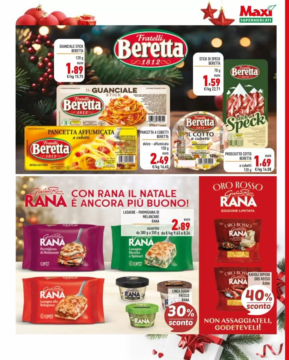 Volantino promozionale Maxi Supermercati  valide dal 16/12/2025 - Pagina 9.