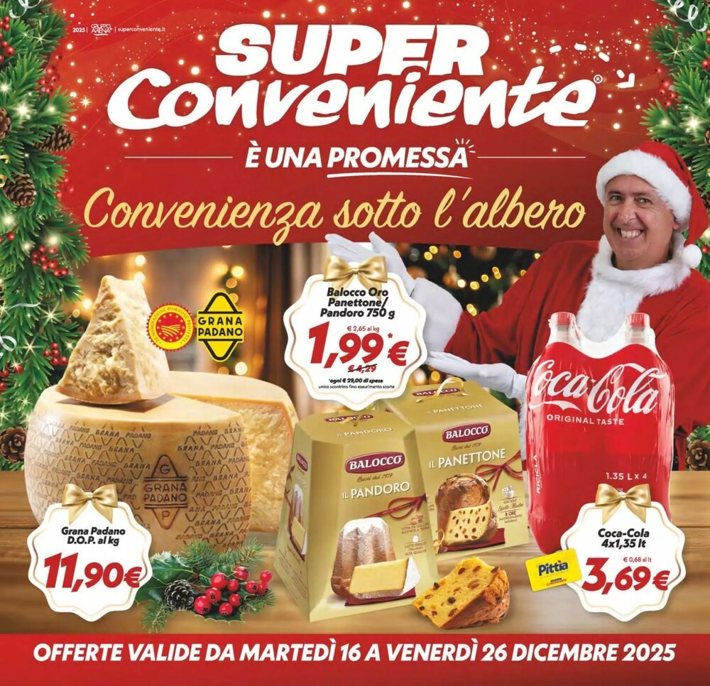 Volantino promozionale Iper Super Conveniente  valide dal 16/12/2025 - Pagina 1.