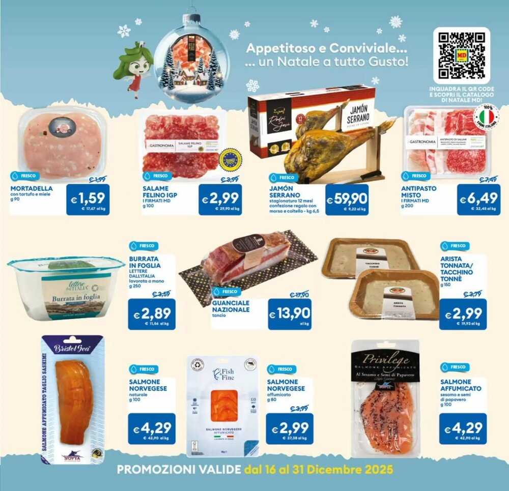 Volantino promozionale MD Discount  valide dal 16/12/2025 - Pagina 9.