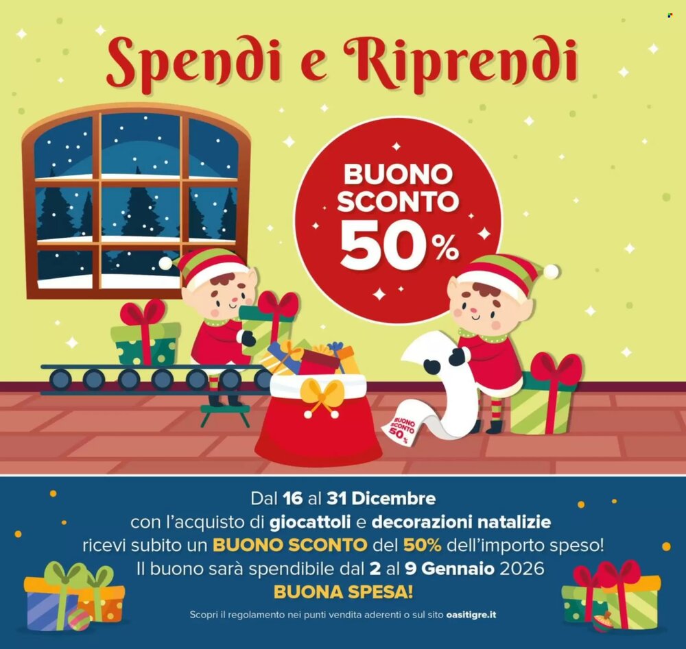 Volantino promozionale Oasi  valide dal 16/12/2025 - Pagina 37.