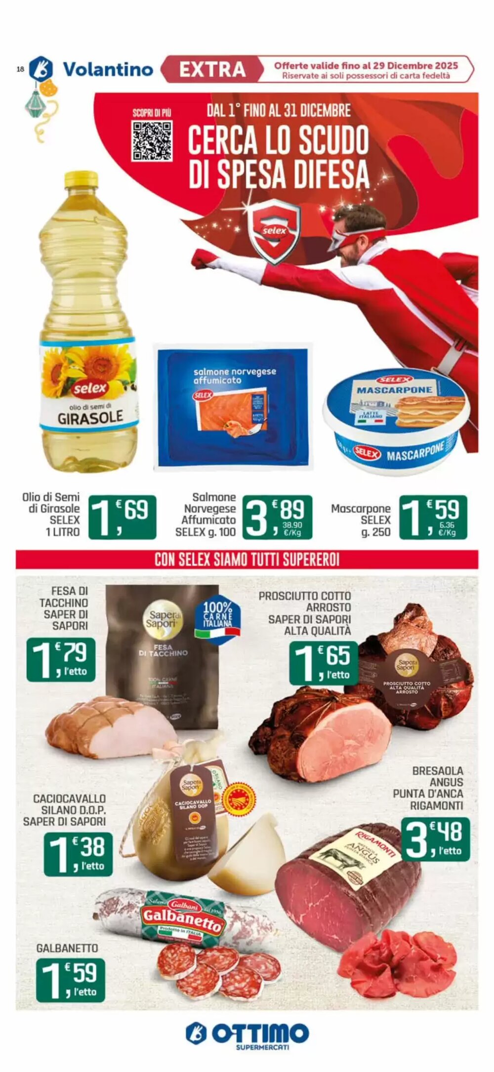 Volantino promozionale Ottimo Market  valide dal 16/12/2025 - Pagina 18.