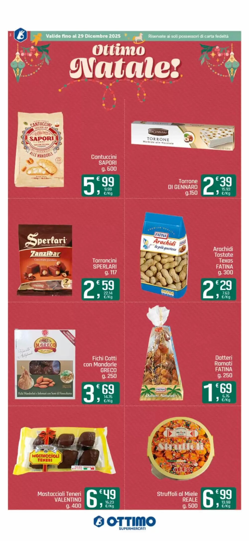 Volantino promozionale Ottimo Market  valide dal 16/12/2025 - Pagina 3.