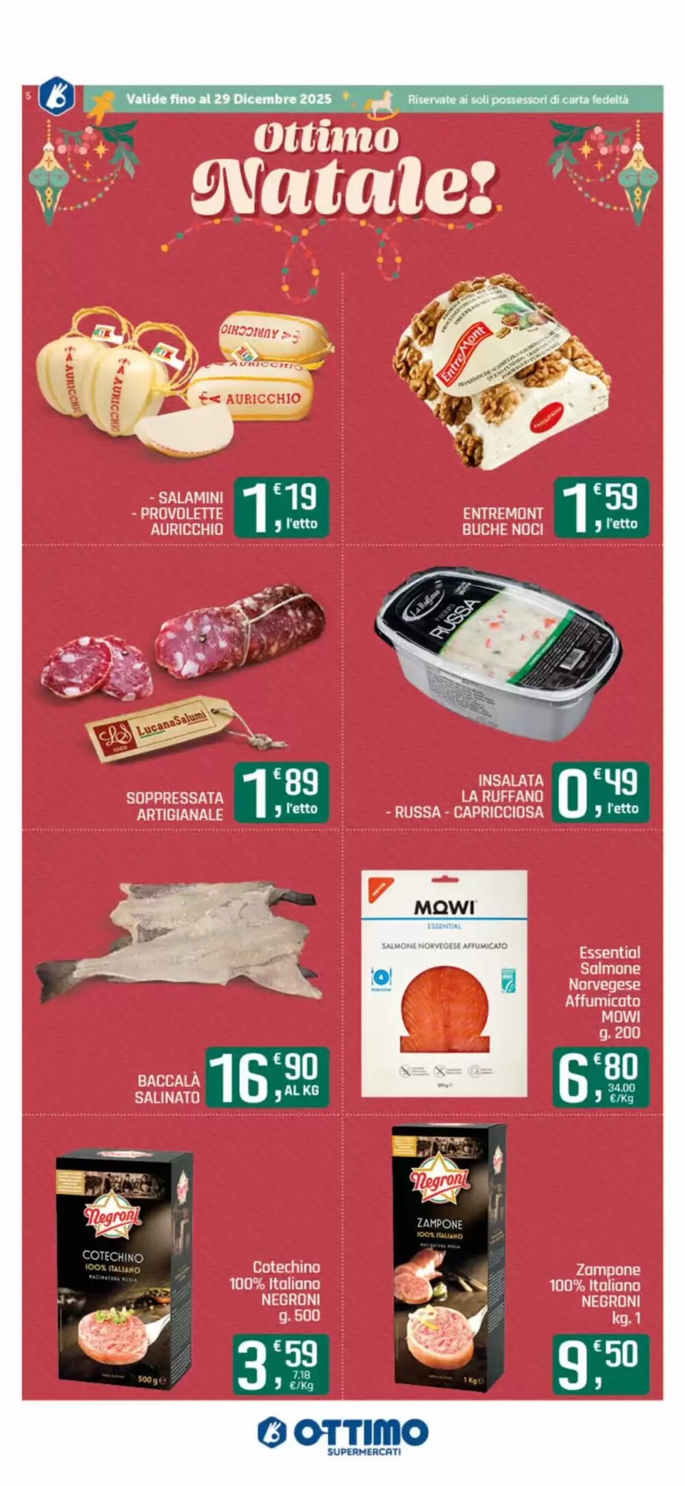 Volantino promozionale Ottimo Market  valide dal 16/12/2025 - Pagina 5.