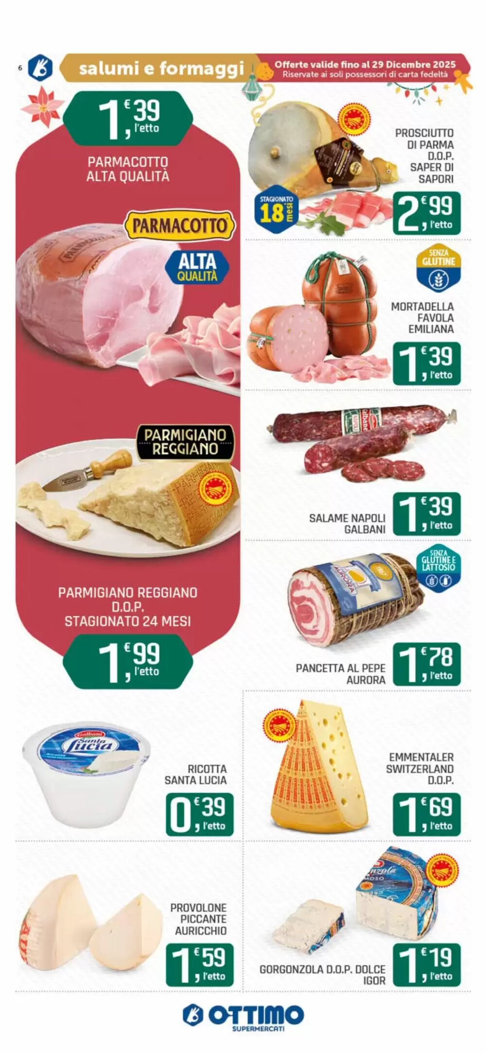 Volantino promozionale Ottimo Market  valide dal 16/12/2025 - Pagina 6.