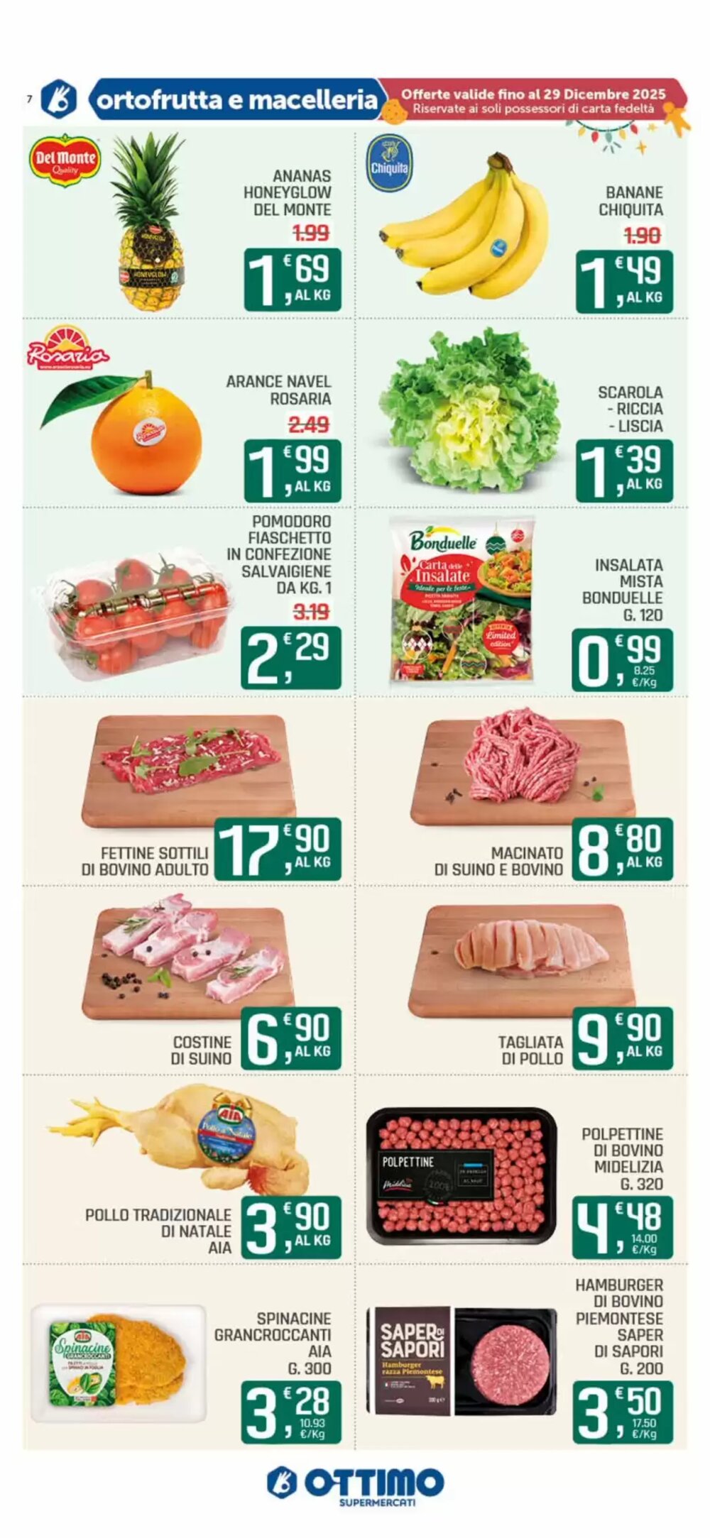 Volantino promozionale Ottimo Market  valide dal 16/12/2025 - Pagina 7.