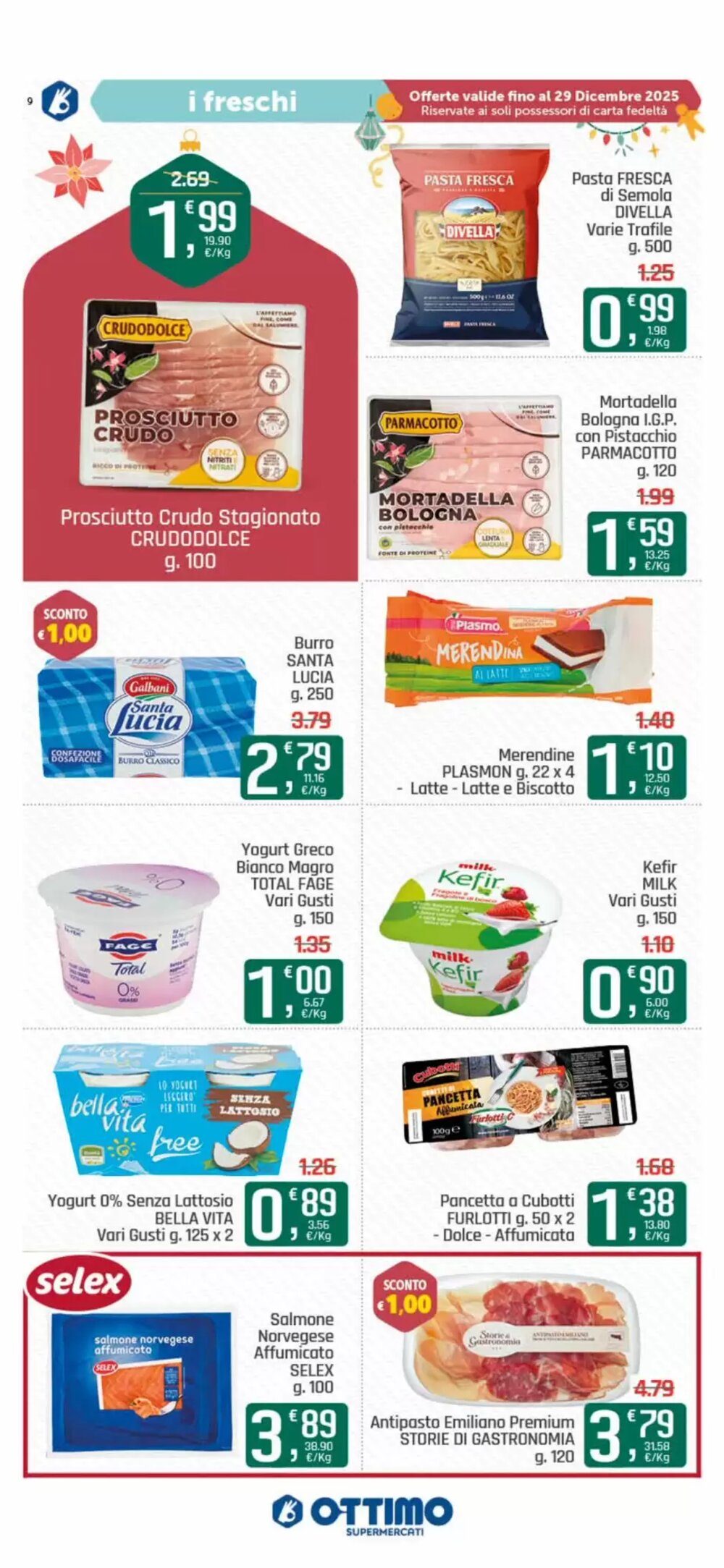 Volantino promozionale Ottimo Market  valide dal 16/12/2025 - Pagina 9.