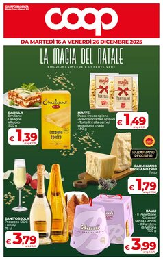 Volantino promozionale Coop  valide dal 16/12/2025