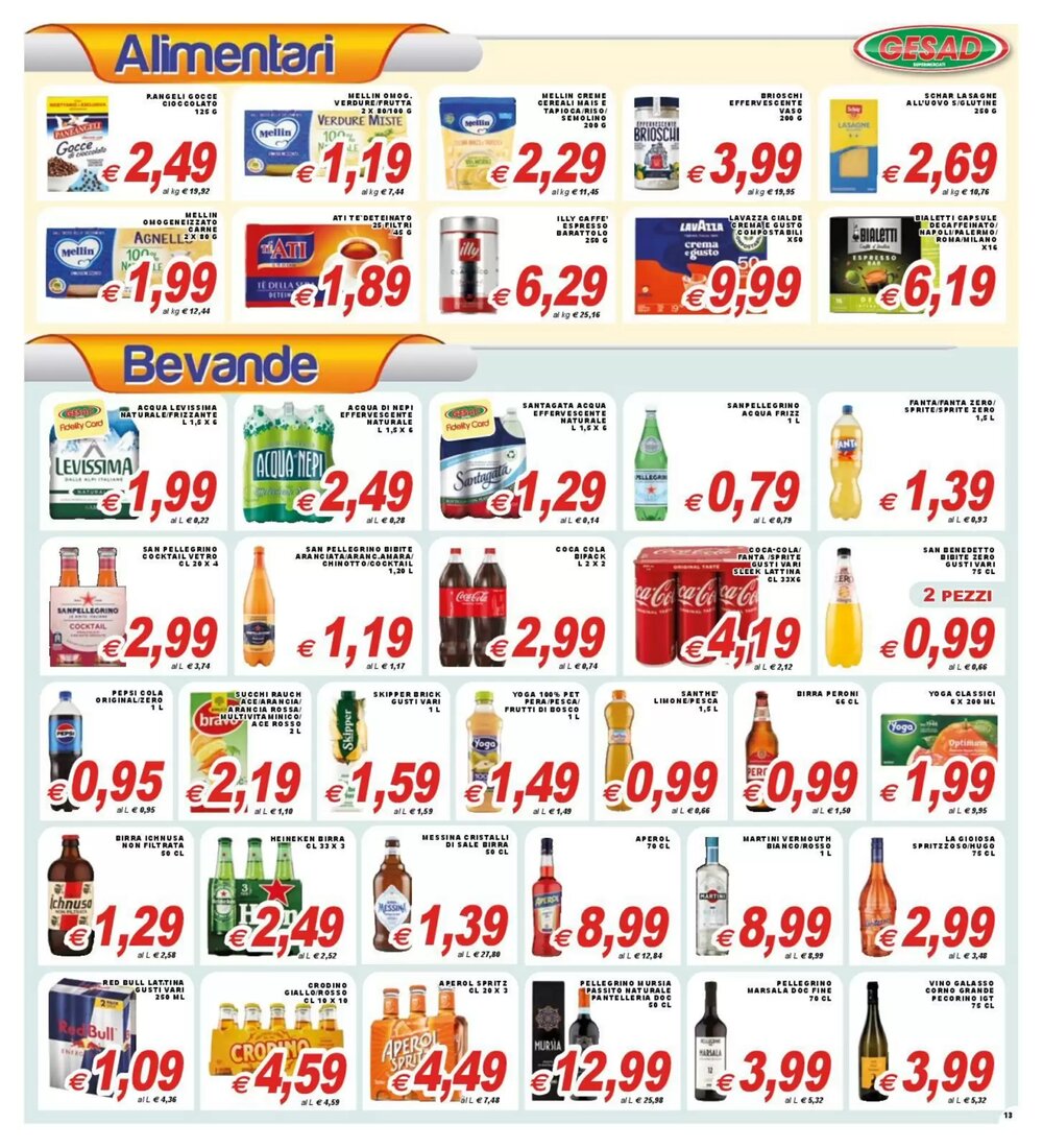 Volantino promozionale Gesad Supermercati  valide dal 16/12/2025 - Pagina 13.