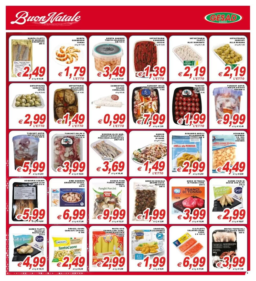 Volantino promozionale Gesad Supermercati  valide dal 16/12/2025 - Pagina 3.