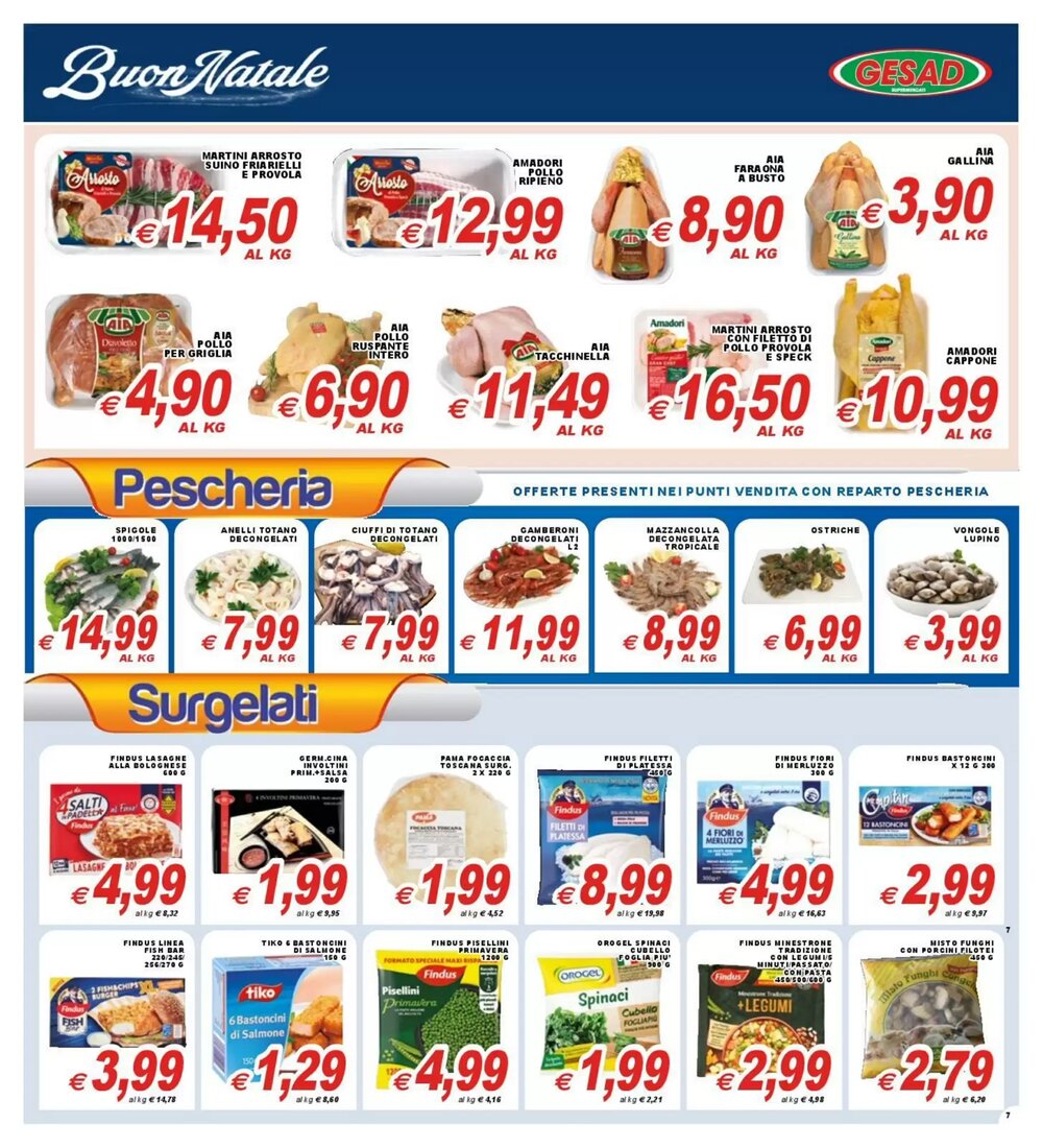 Volantino promozionale Gesad Supermercati  valide dal 16/12/2025 - Pagina 7.