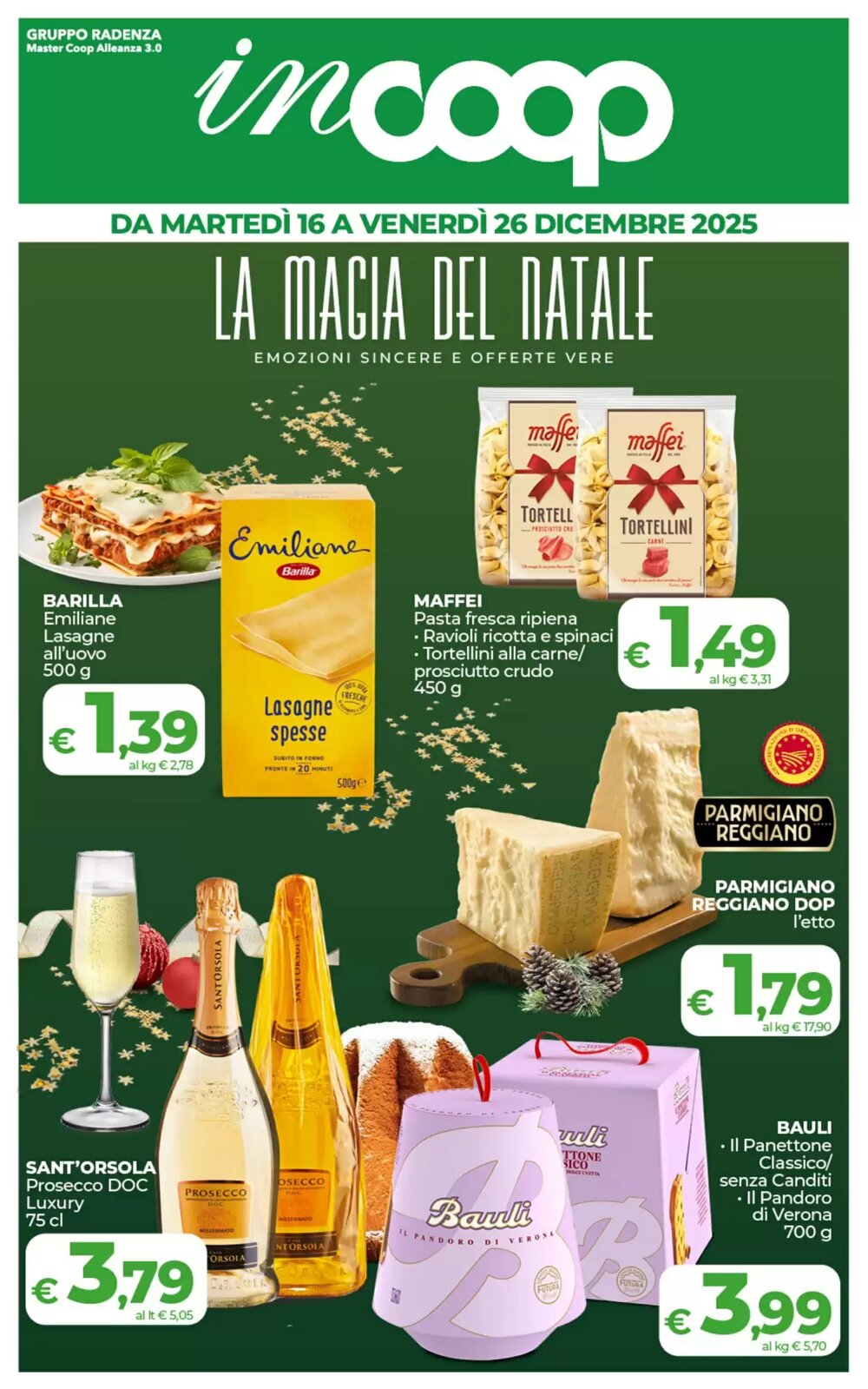Volantino promozionale Coop  valide dal 16/12/2025 - Pagina 1.