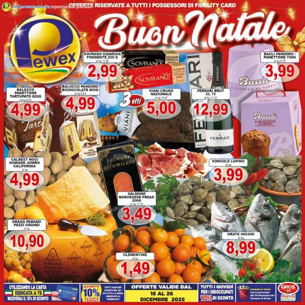 Volantino promozionale Pewex  valide dal 16/12/2025 - Pagina 1.