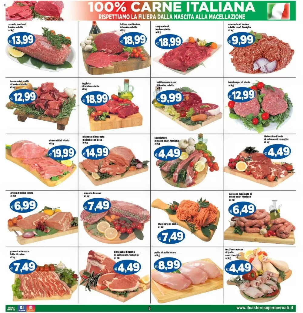 Volantino promozionale Il Castoro Supermercati  valide dal 16/12/2025 - Pagina 5.