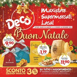 Volantino promozionale Deco Supermercati  valide dal 16/12/2025