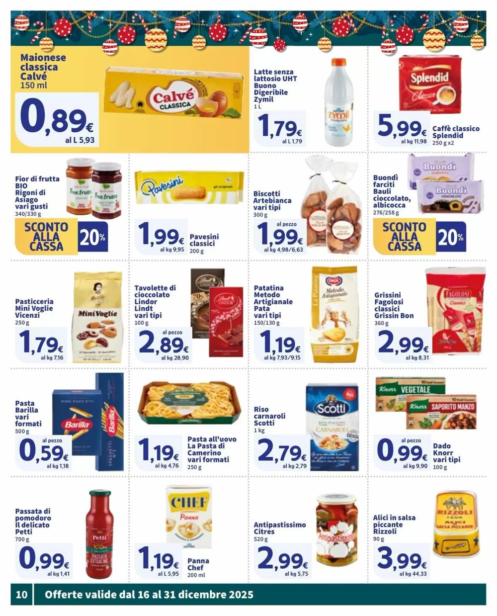 Volantino promozionale Ok Sigma  valide dal 16/12/2025 - Pagina 10.